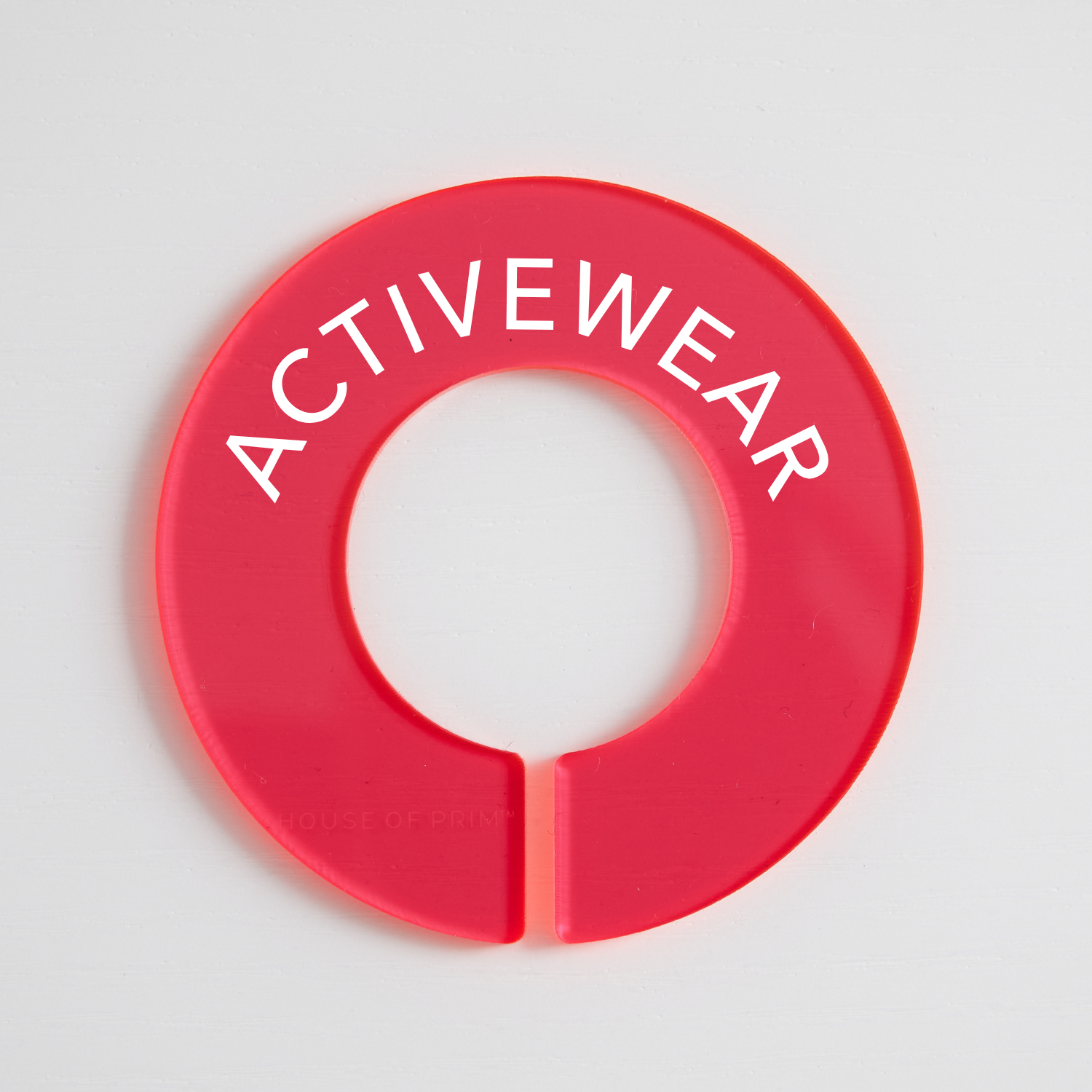 Lounge & Activewear | Circular Divider + Label