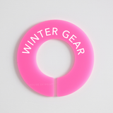 Winter & Ski | Circular Divider + Label