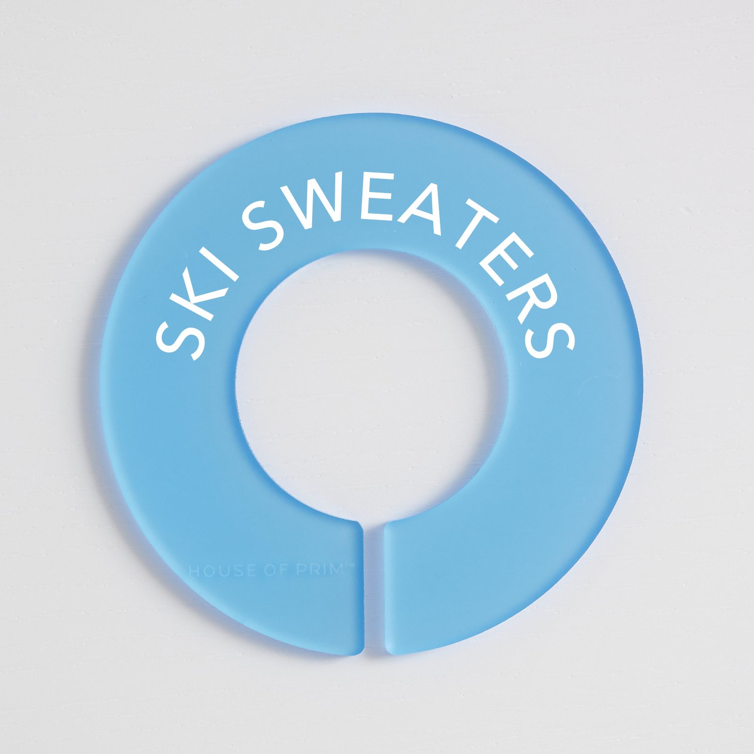 Winter & Ski | Circular Divider + Label