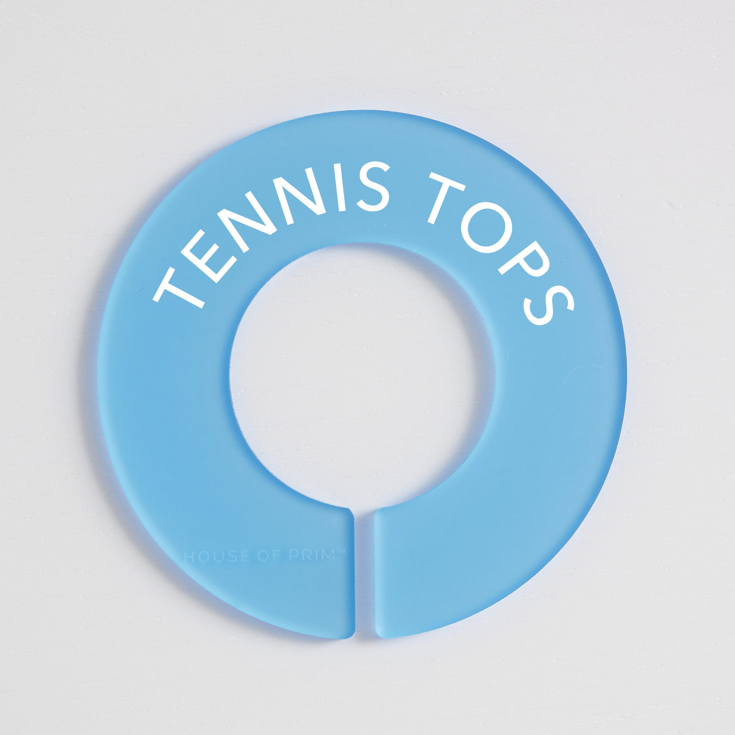 Tennis | Circular Divider + Label