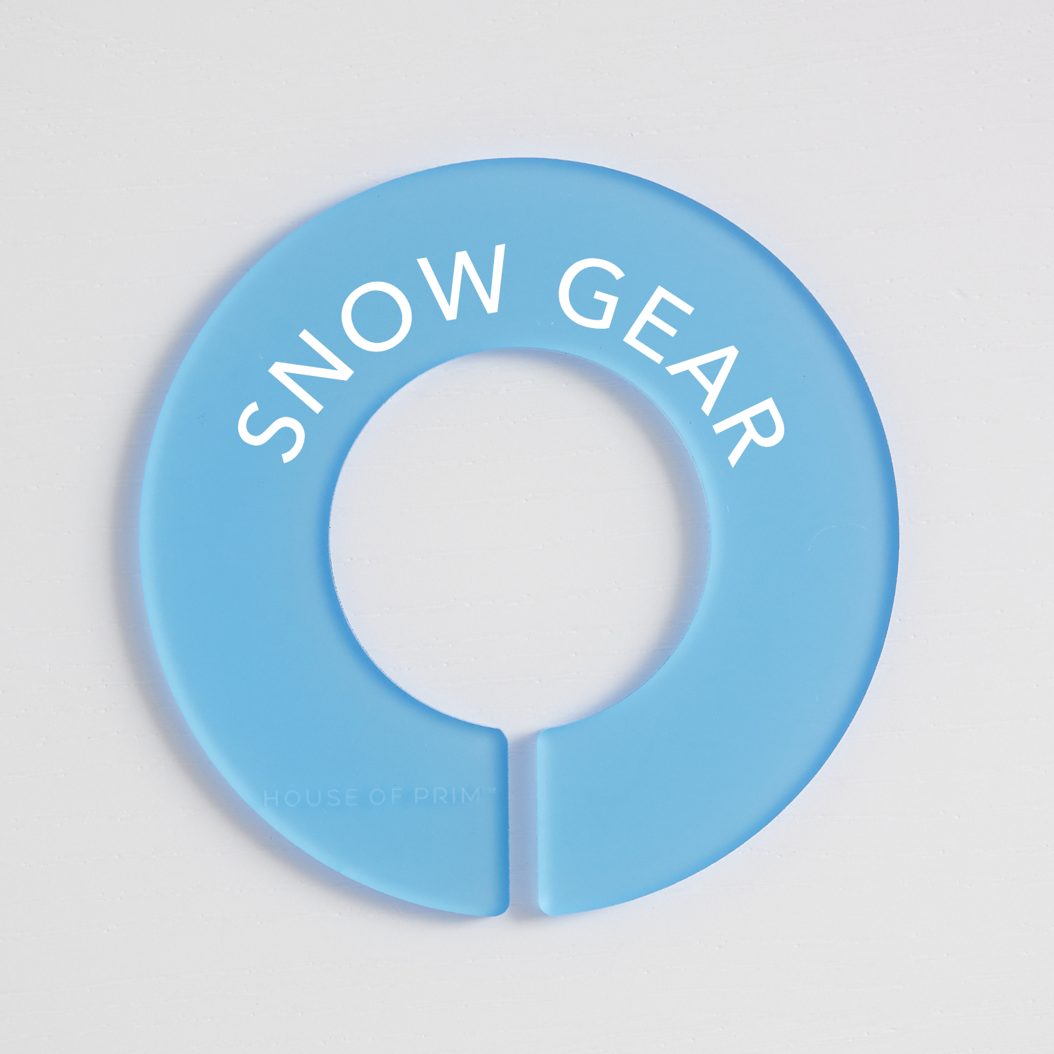 Winter & Ski | Circular Divider + Label