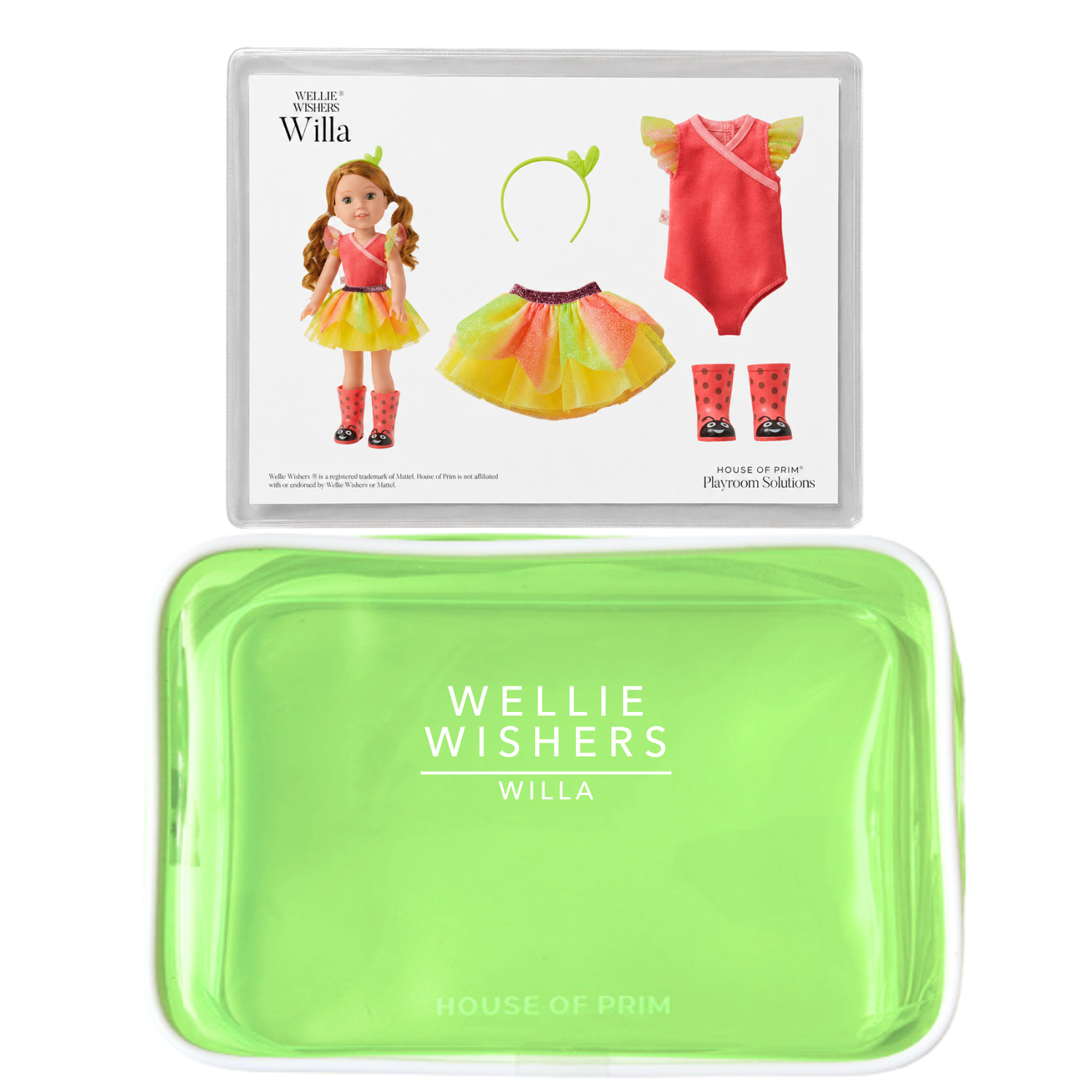 Wellie Wishers | Visual Guides + Labeled Pouches