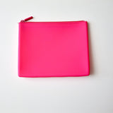 Large Silicone Pouch in Pink