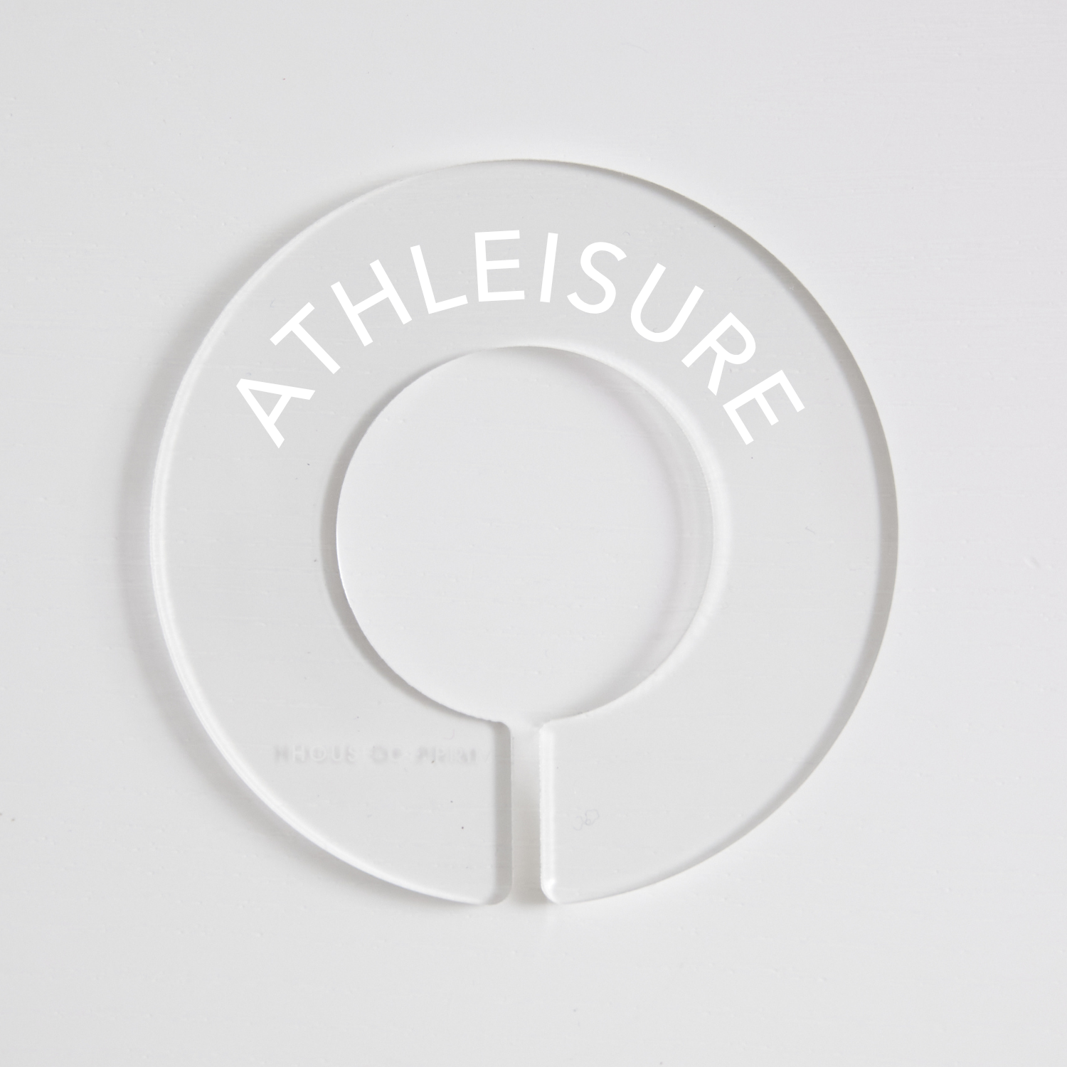 Lounge & Activewear | Circular Divider + Label