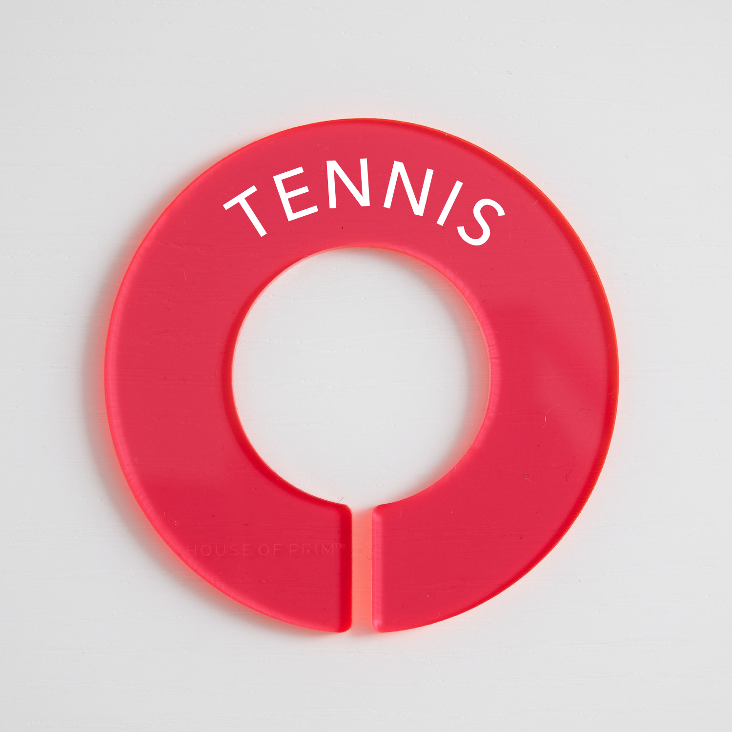 Tennis | Circular Divider + Label