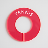 Tennis | Circular Divider + Label