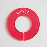 Golf | Circular Divider + Label