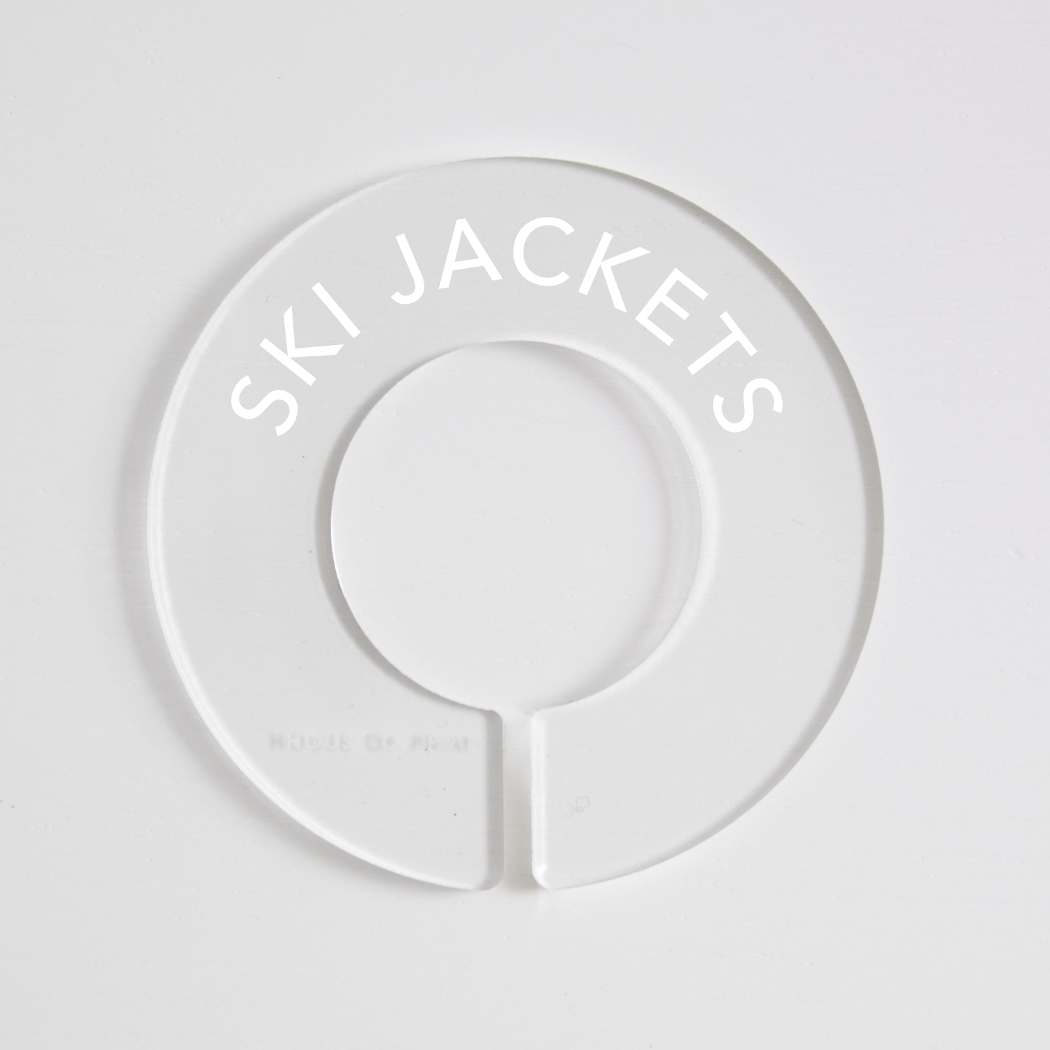 Winter & Ski | Circular Divider + Label