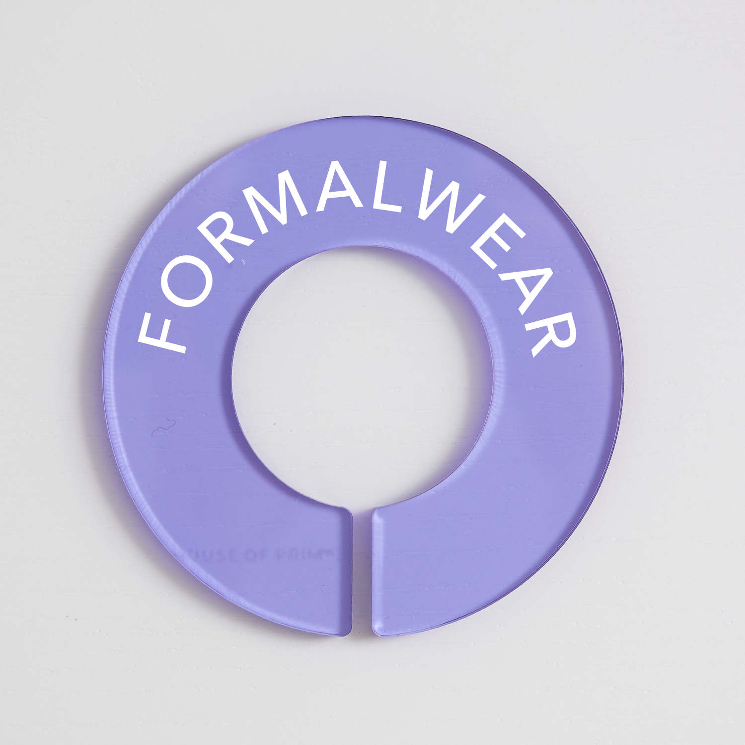 Formalwear & Sets | Circular Divider + Label