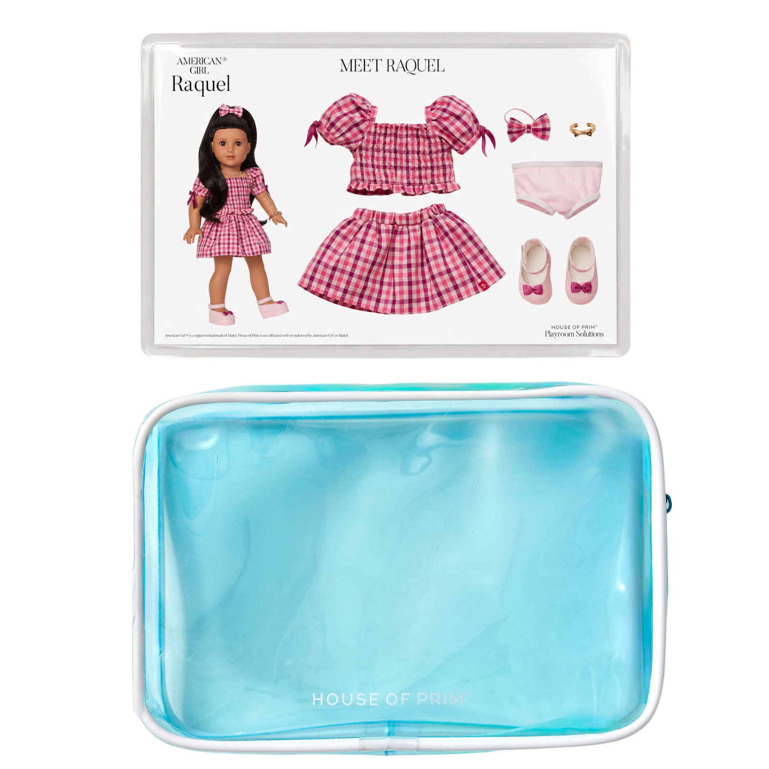 Raquel | American Girl Visual Guide + Pouches