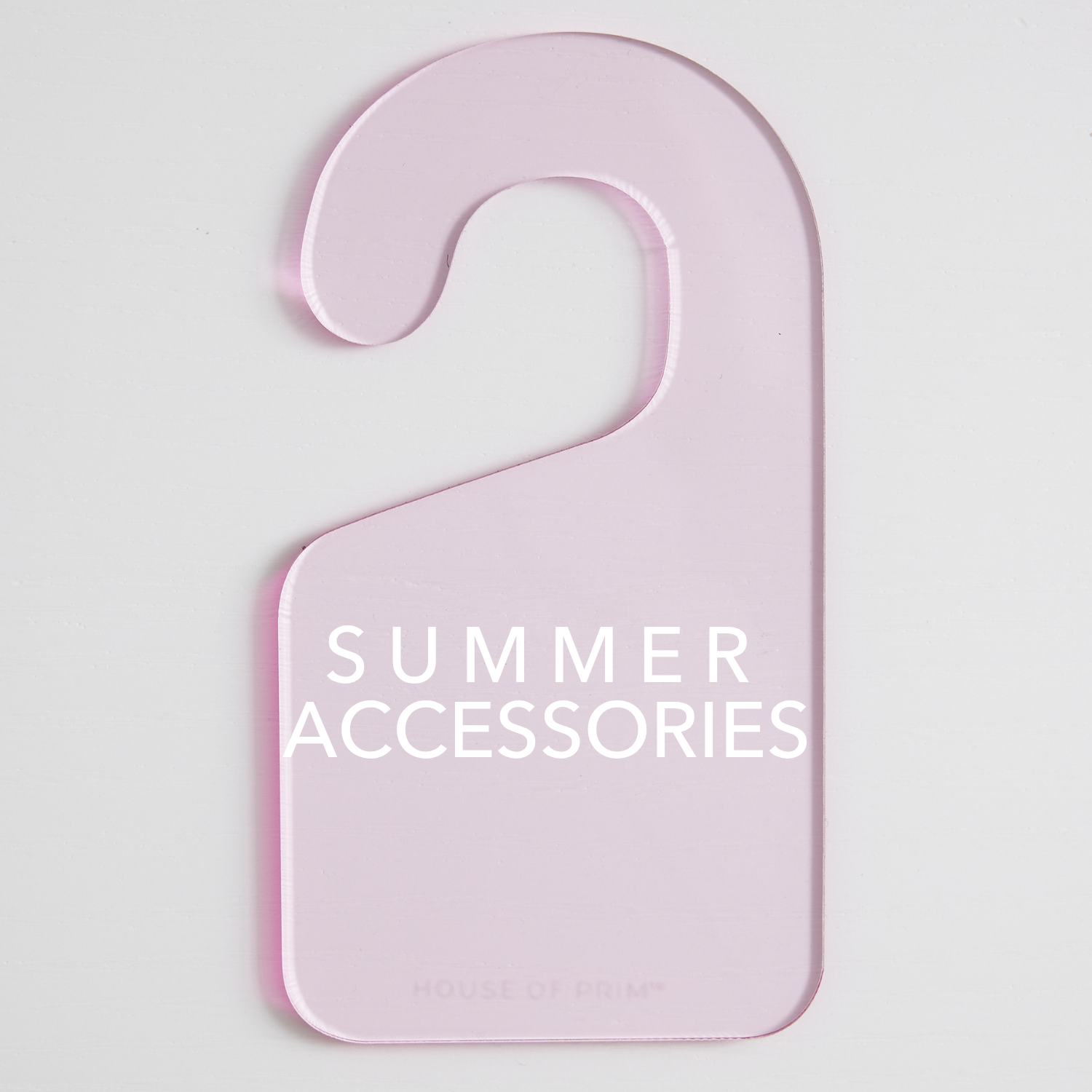 Swim & Summer | Hanging Divider + Label