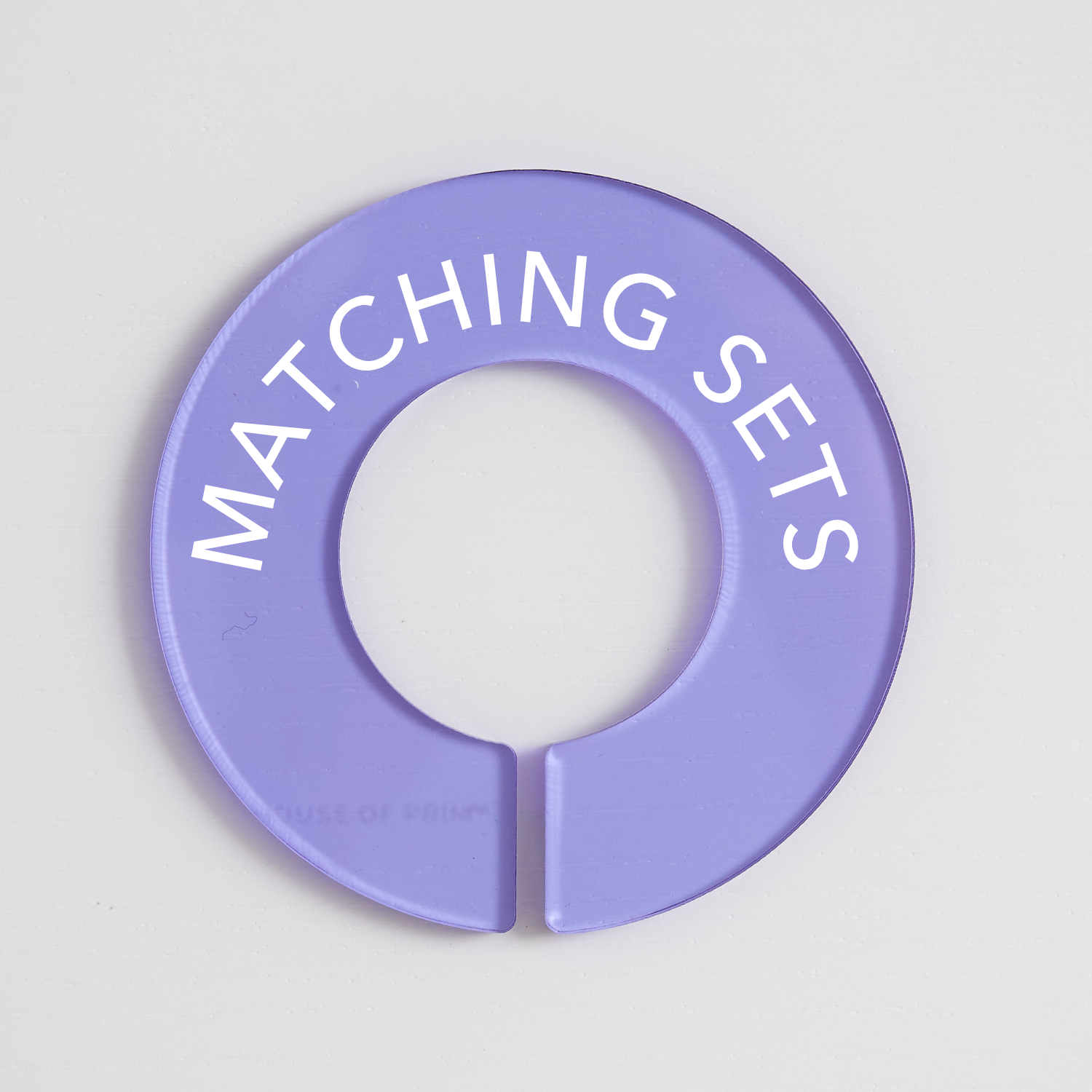 Formalwear & Sets | Circular Divider + Label