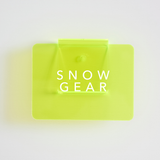 Winter & Ski | Bin Clips | CLOSET LABELS
