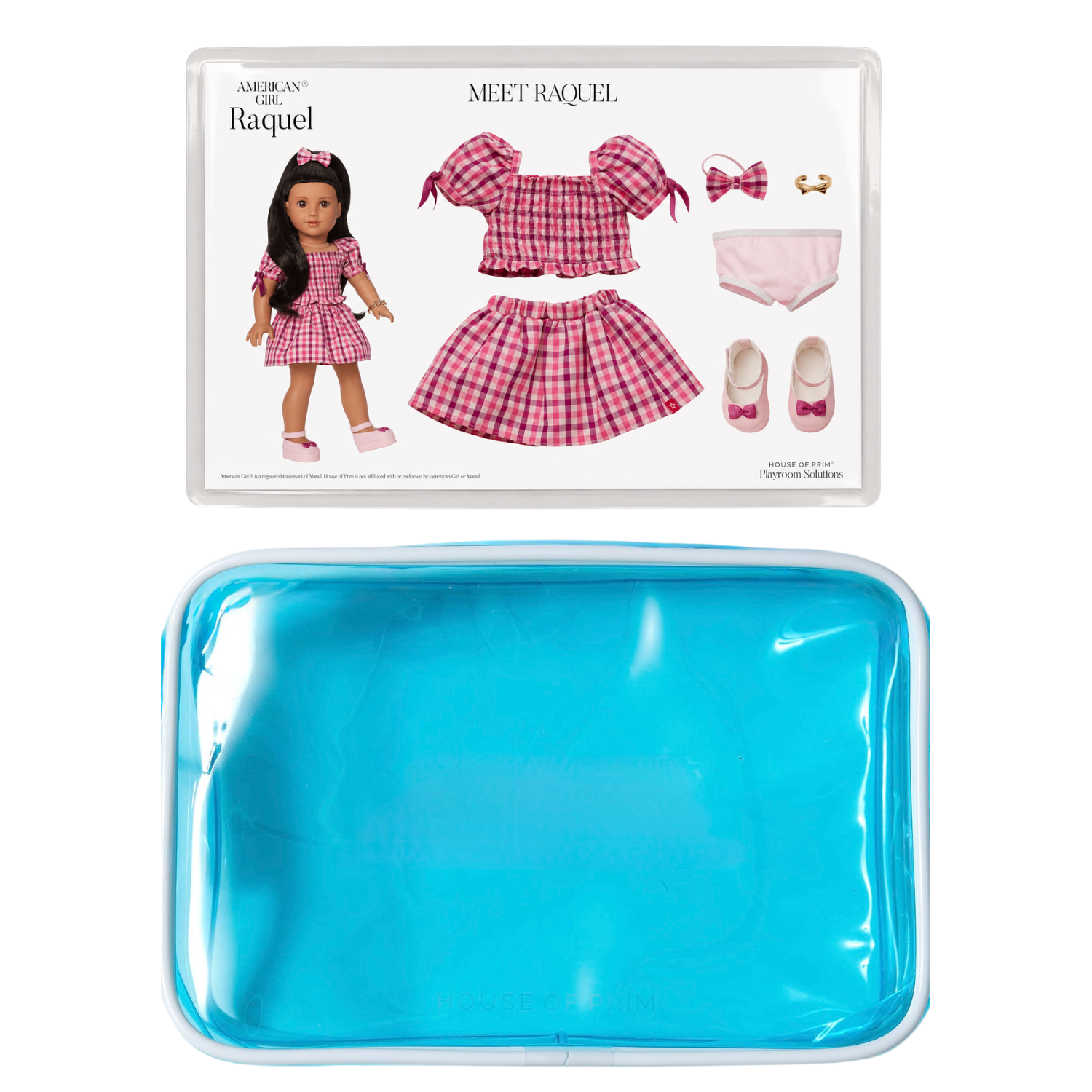 Raquel | American Girl Visual Guide + Pouches