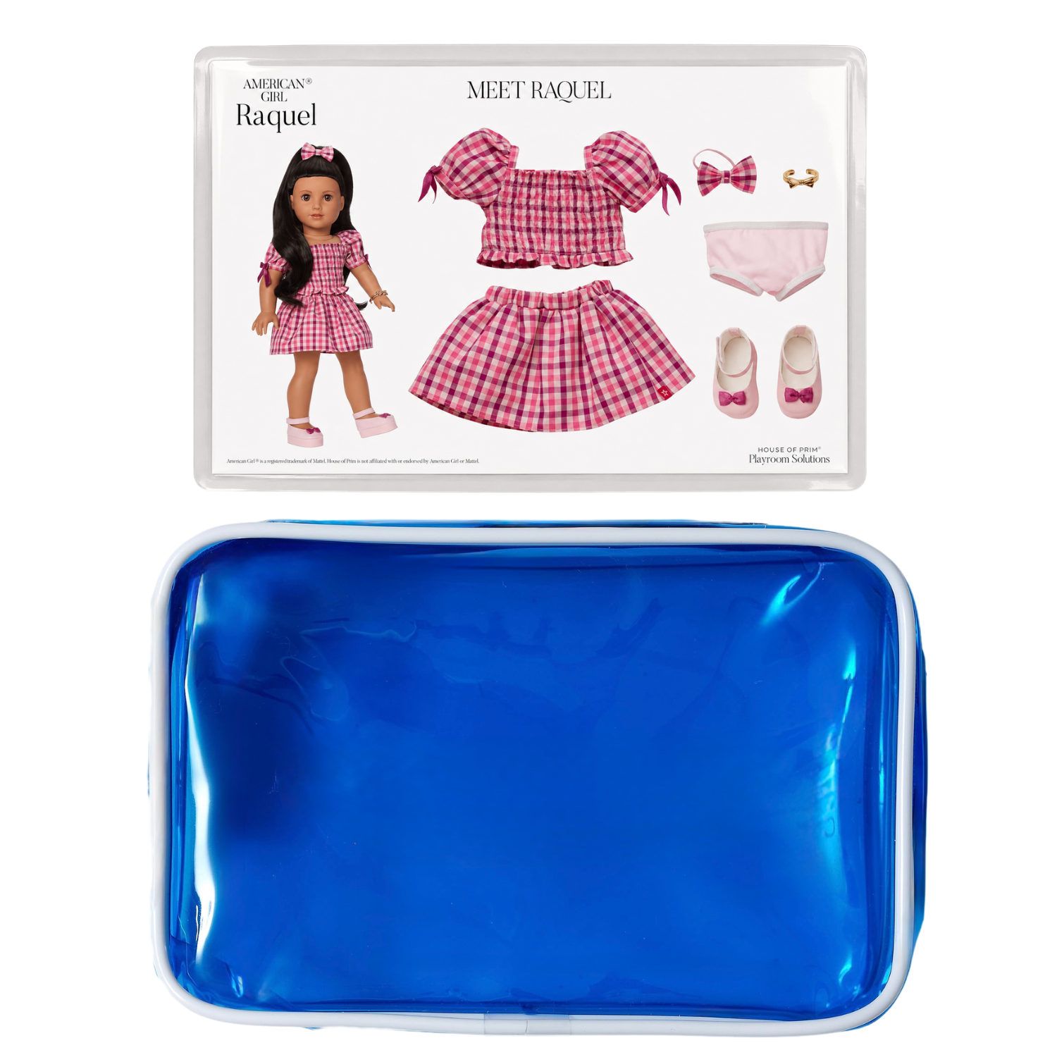 Raquel | American Girl Visual Guide + Pouches