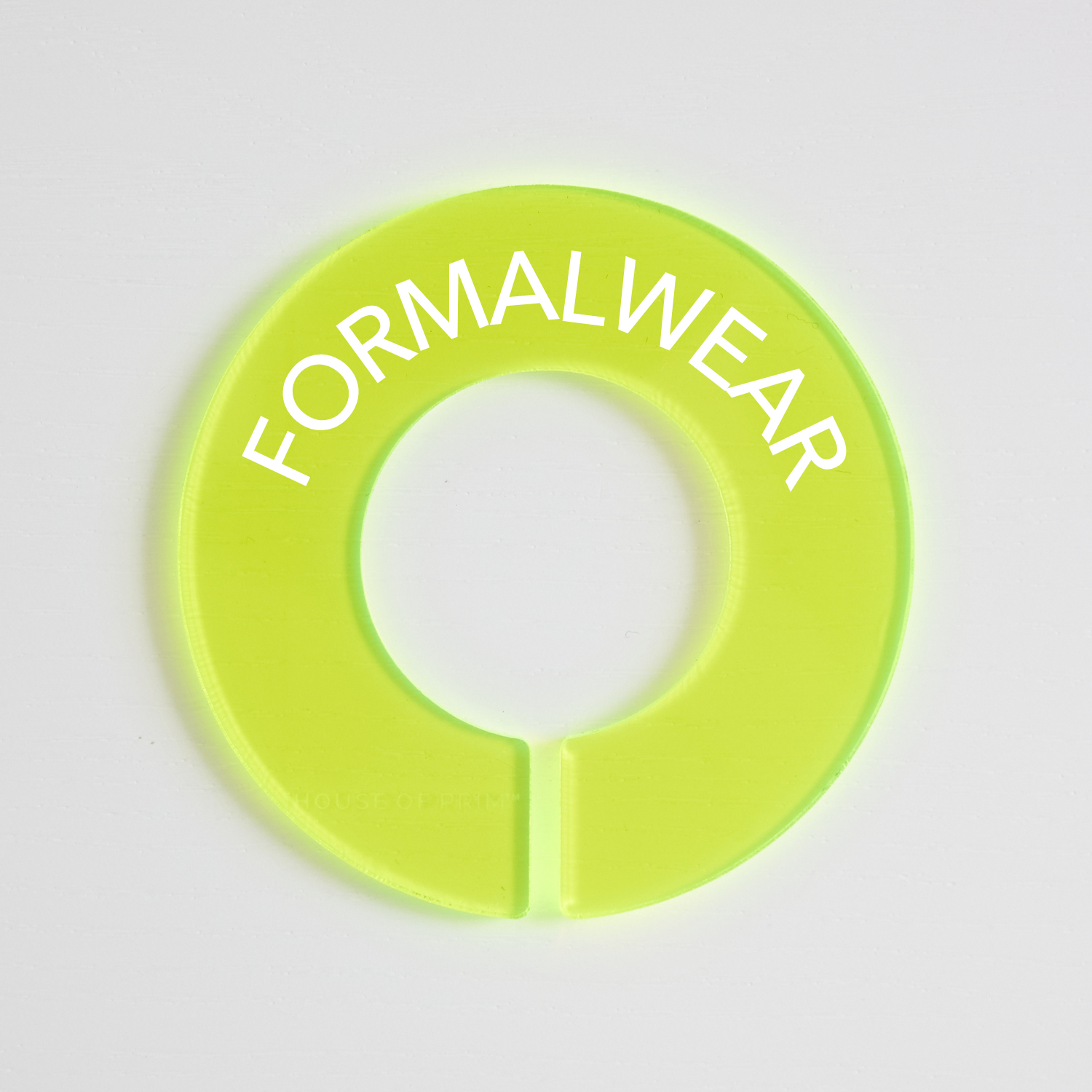 Formalwear & Sets | Circular Divider + Label