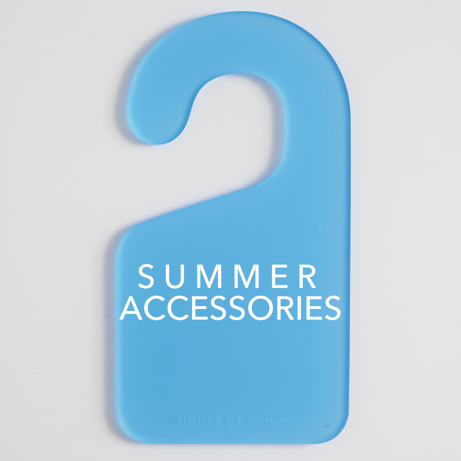 Swim & Summer | Hanging Divider + Label