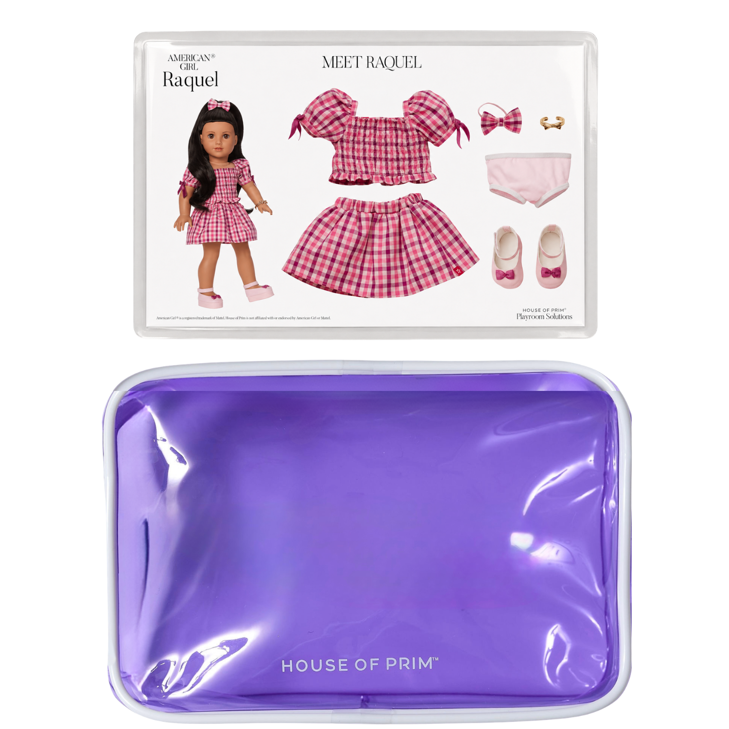 Raquel | American Girl Visual Guide + Pouches