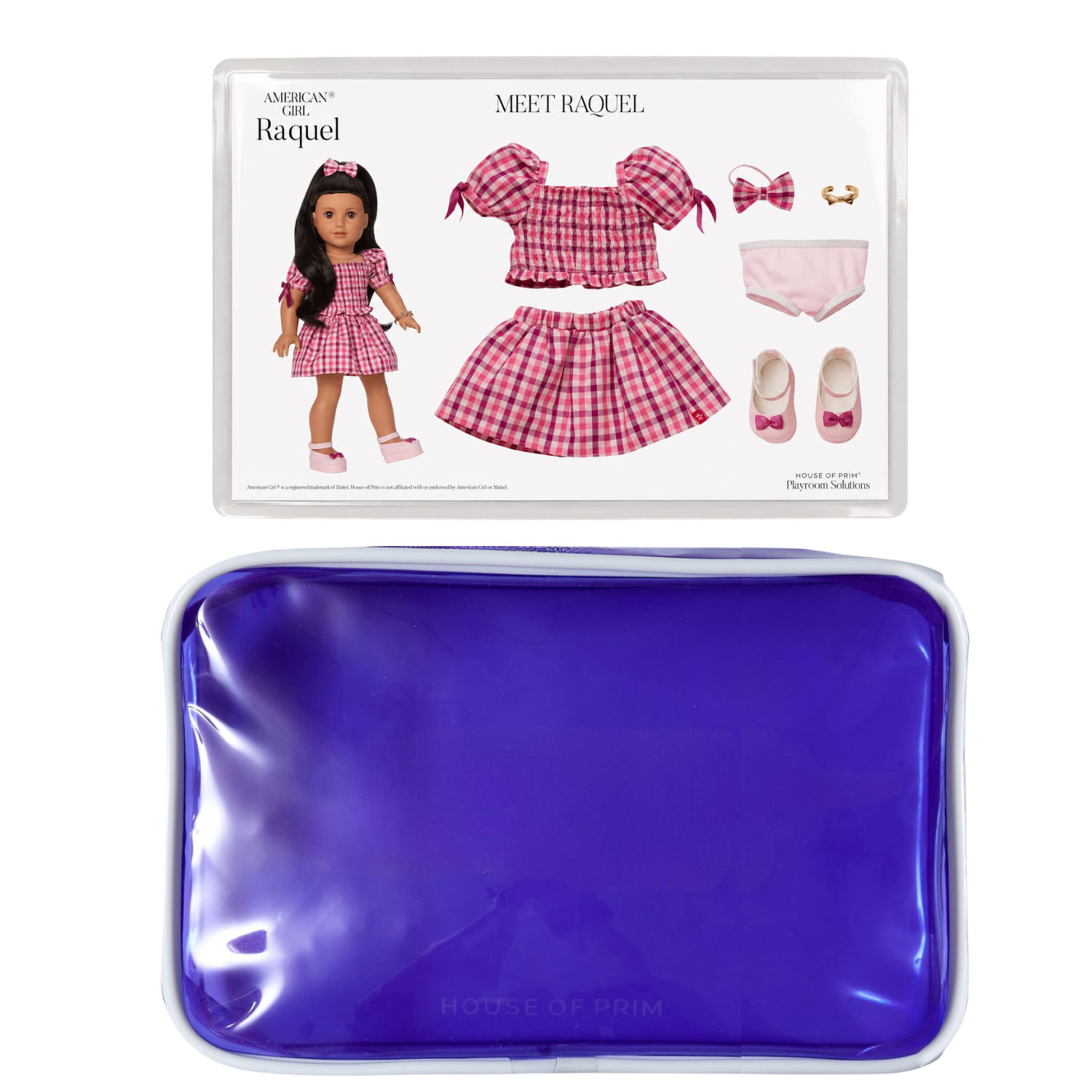Raquel | American Girl Visual Guide + Pouches