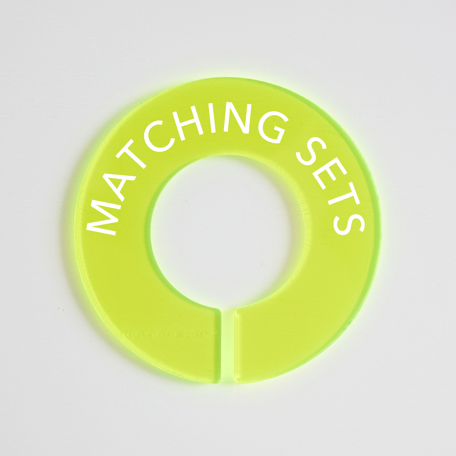 Formalwear & Sets | Circular Divider + Label