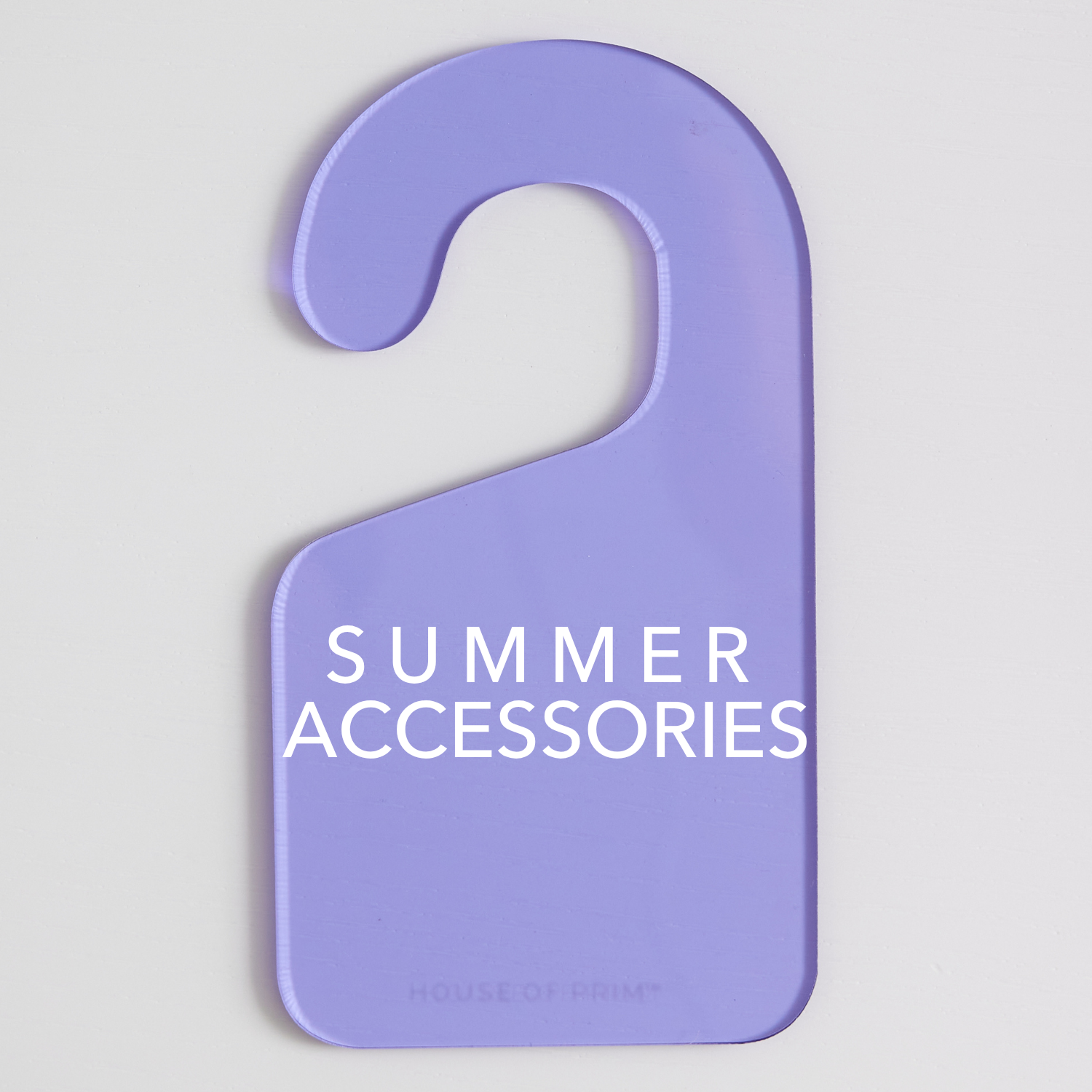 Swim & Summer | Hanging Divider + Label