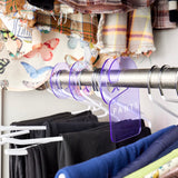 Color Acrylic Hanging Rod Divider