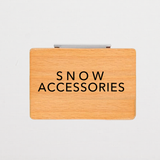 Winter & Ski | Bin Clips | CLOSET LABELS