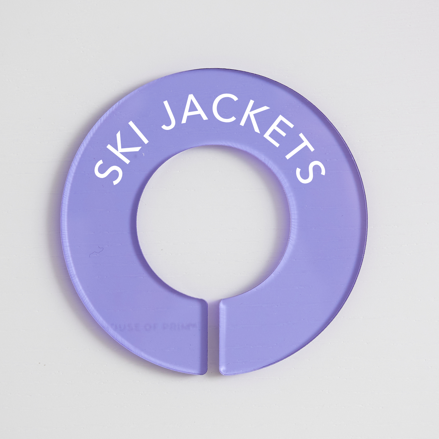 Winter & Ski | Circular Divider + Label