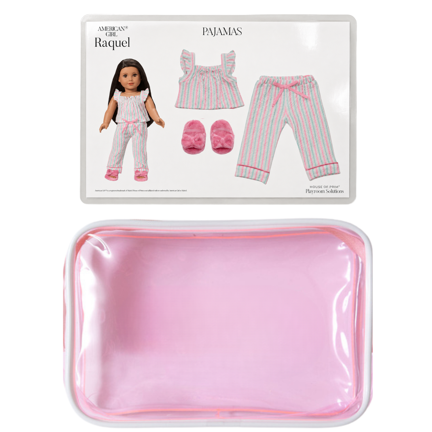 Raquel | American Girl Visual Guide + Pouches