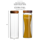 Glass Pantry Canisters | WIDE COLLECTION