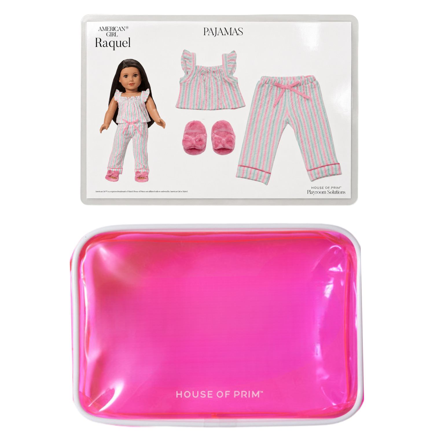 Raquel | American Girl Visual Guide + Pouches