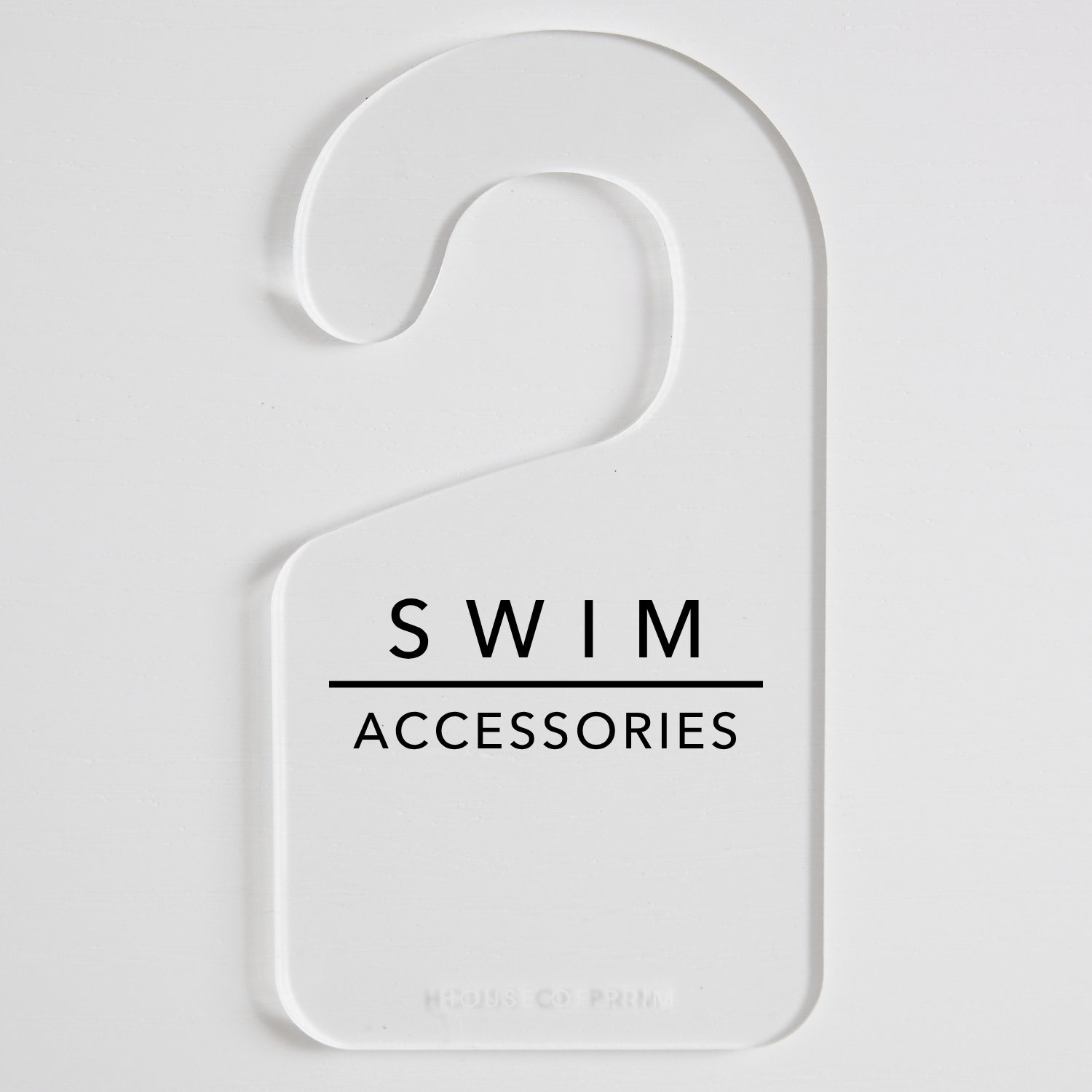 Swim & Summer | Hanging Divider + Label