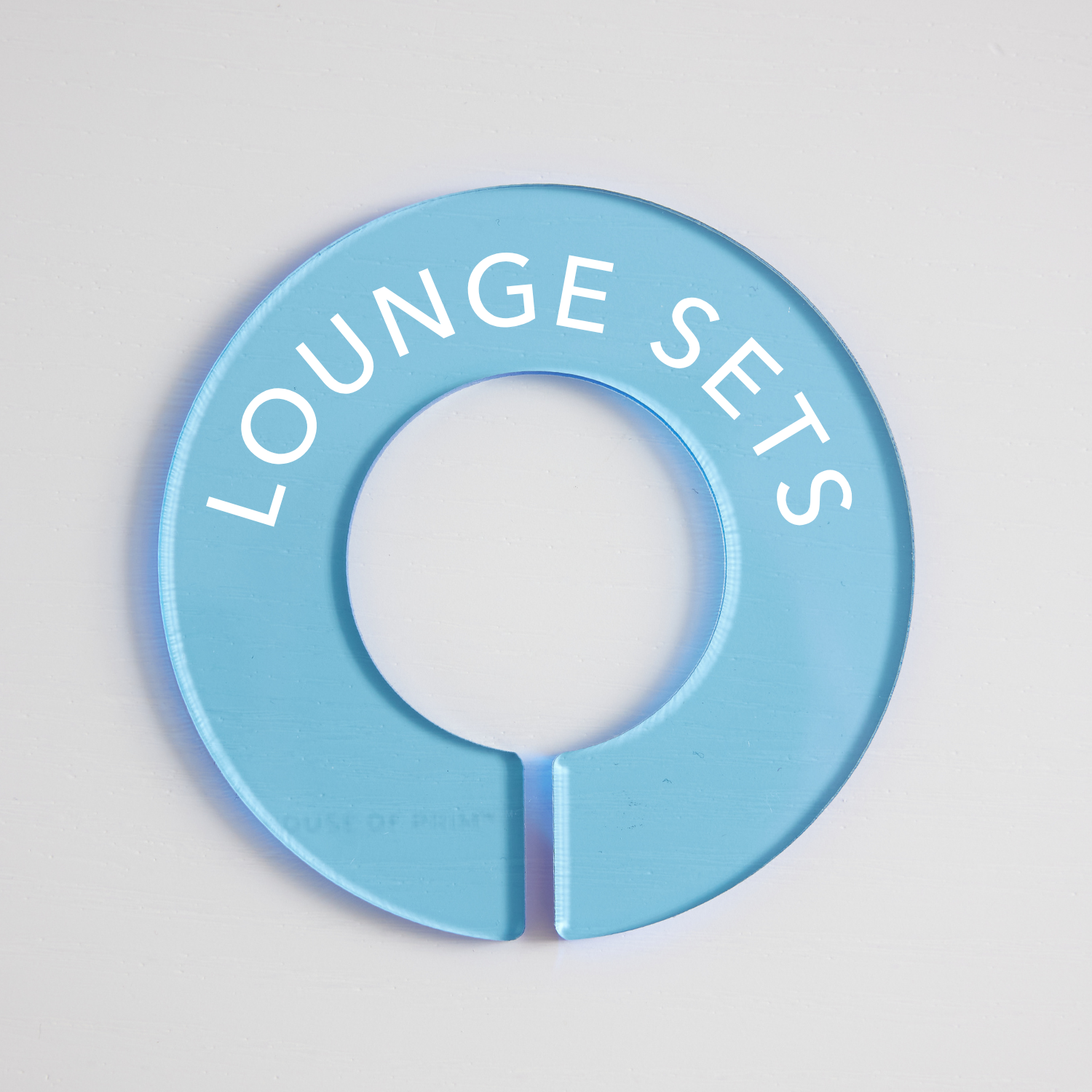 Lounge & Activewear | Circular Divider + Label