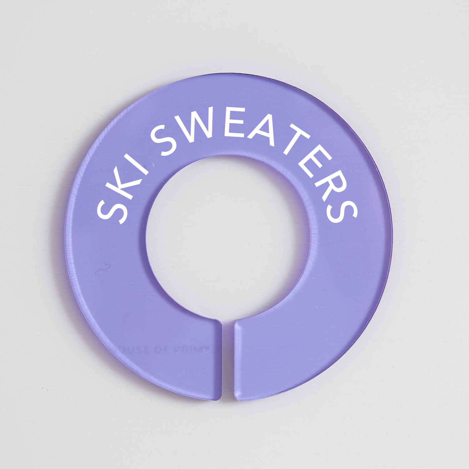 Winter & Ski | Circular Divider + Label