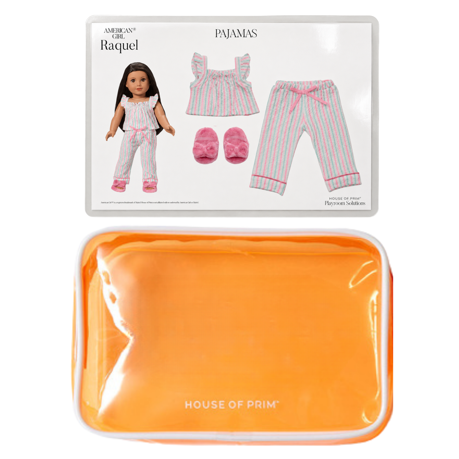Raquel | American Girl Visual Guide + Pouches