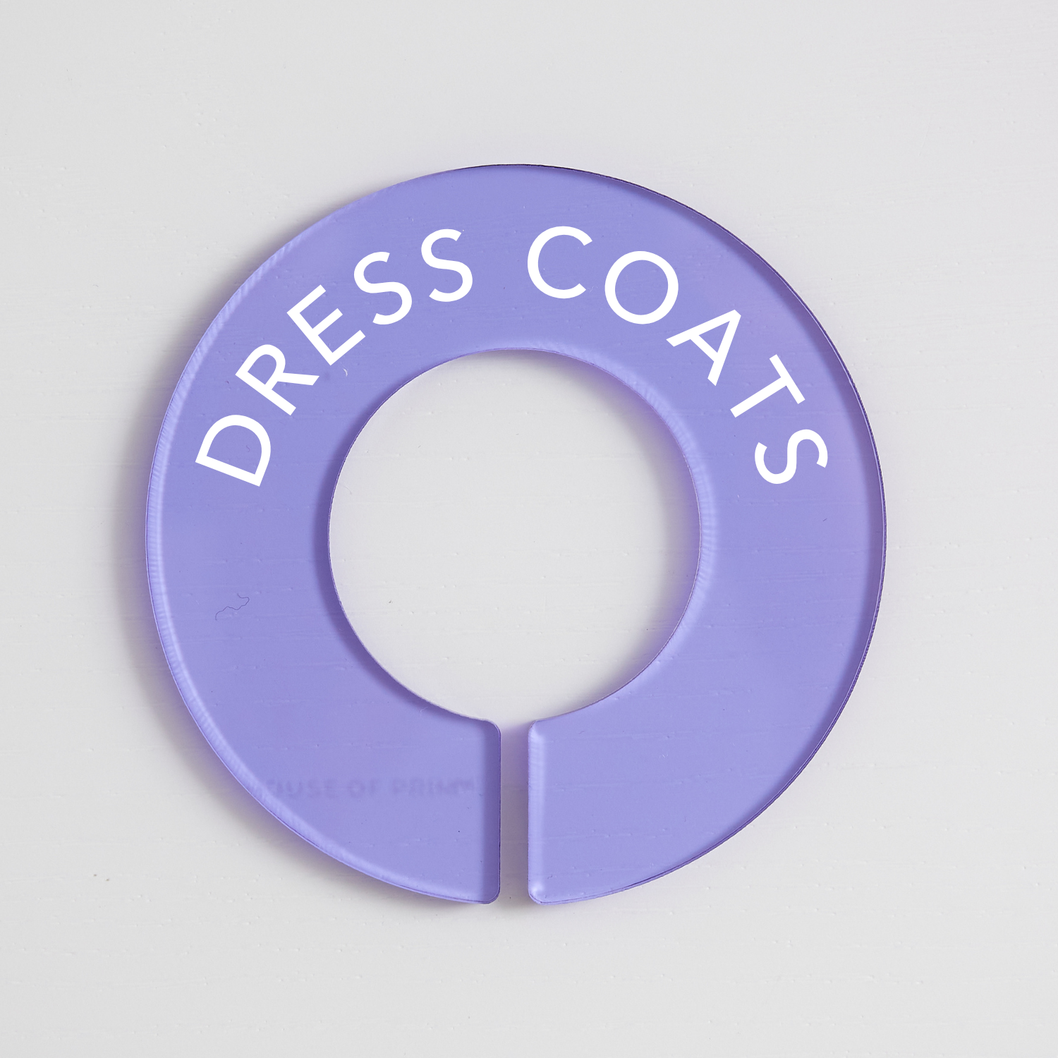 Outerwear | Circular Divider + Label