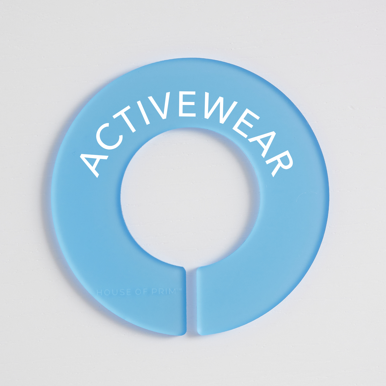Lounge & Activewear | Circular Divider + Label