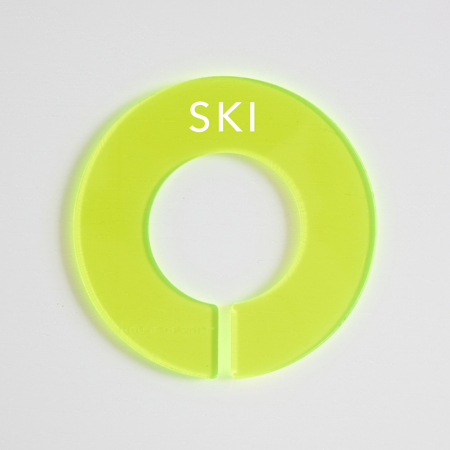 Winter & Ski | Circular Divider + Label
