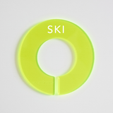 Winter & Ski | Circular Divider + Label