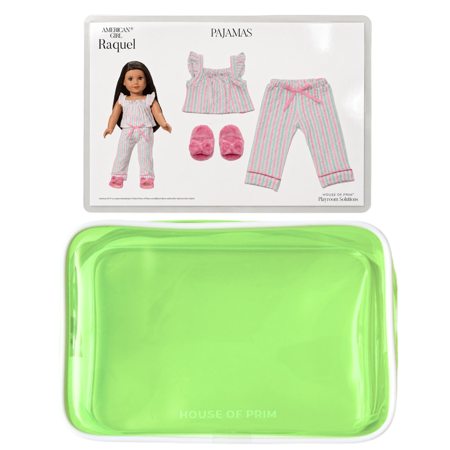 Raquel | American Girl Visual Guide + Pouches