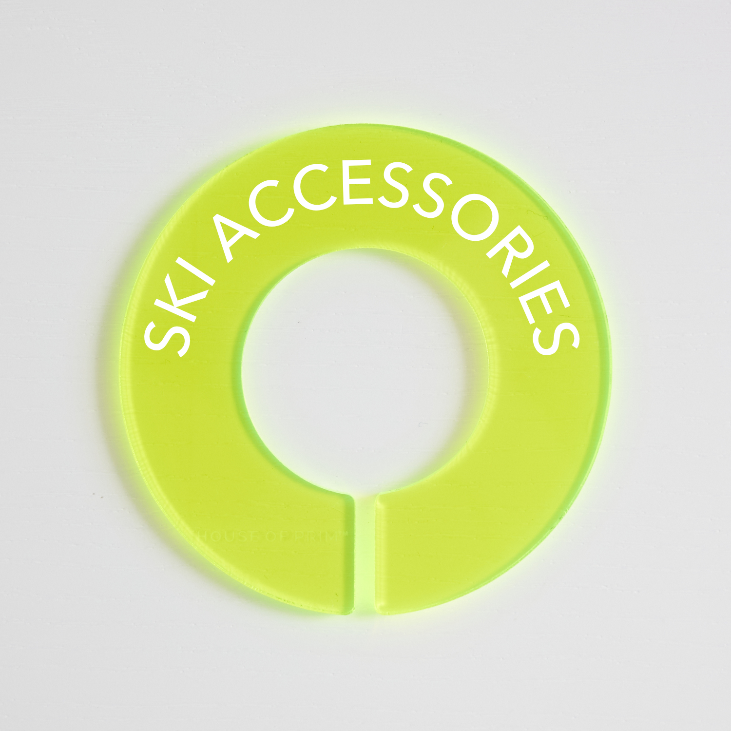 Winter & Ski | Circular Divider + Label