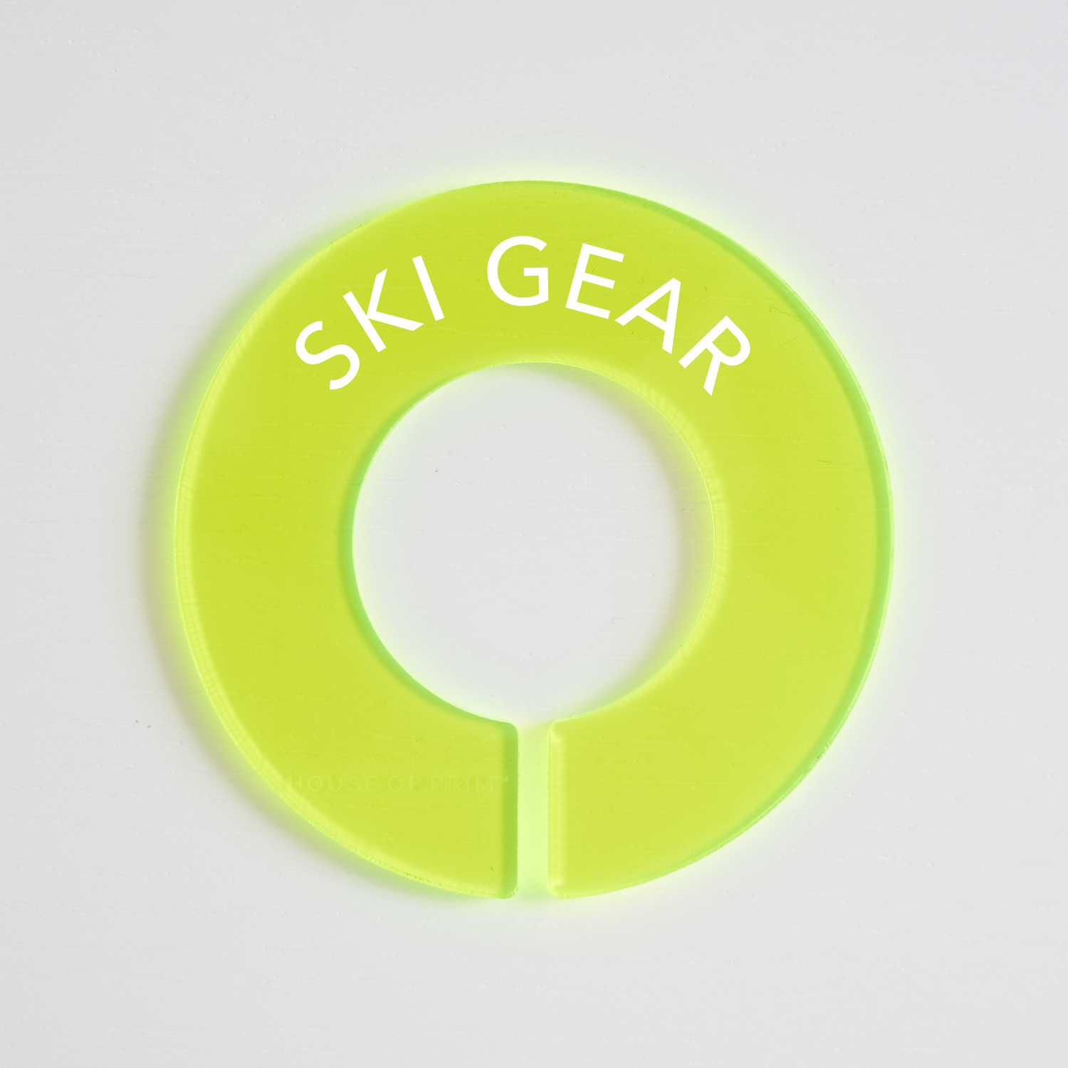 Winter & Ski | Circular Divider + Label