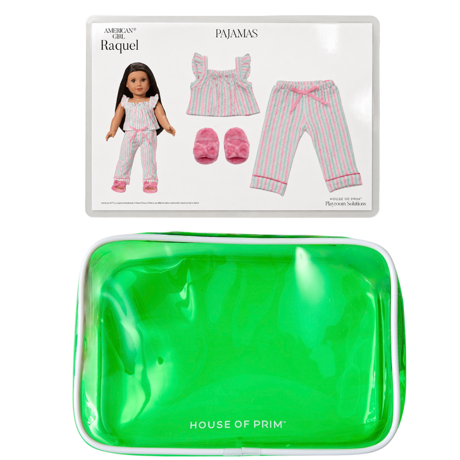 Raquel | American Girl Visual Guide + Pouches