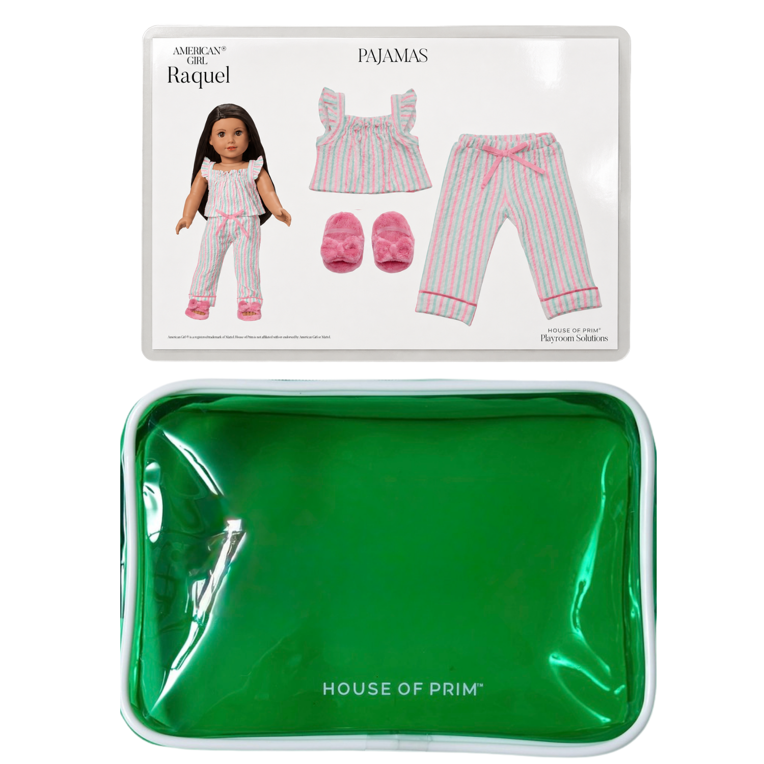 Raquel | American Girl Visual Guide + Pouches