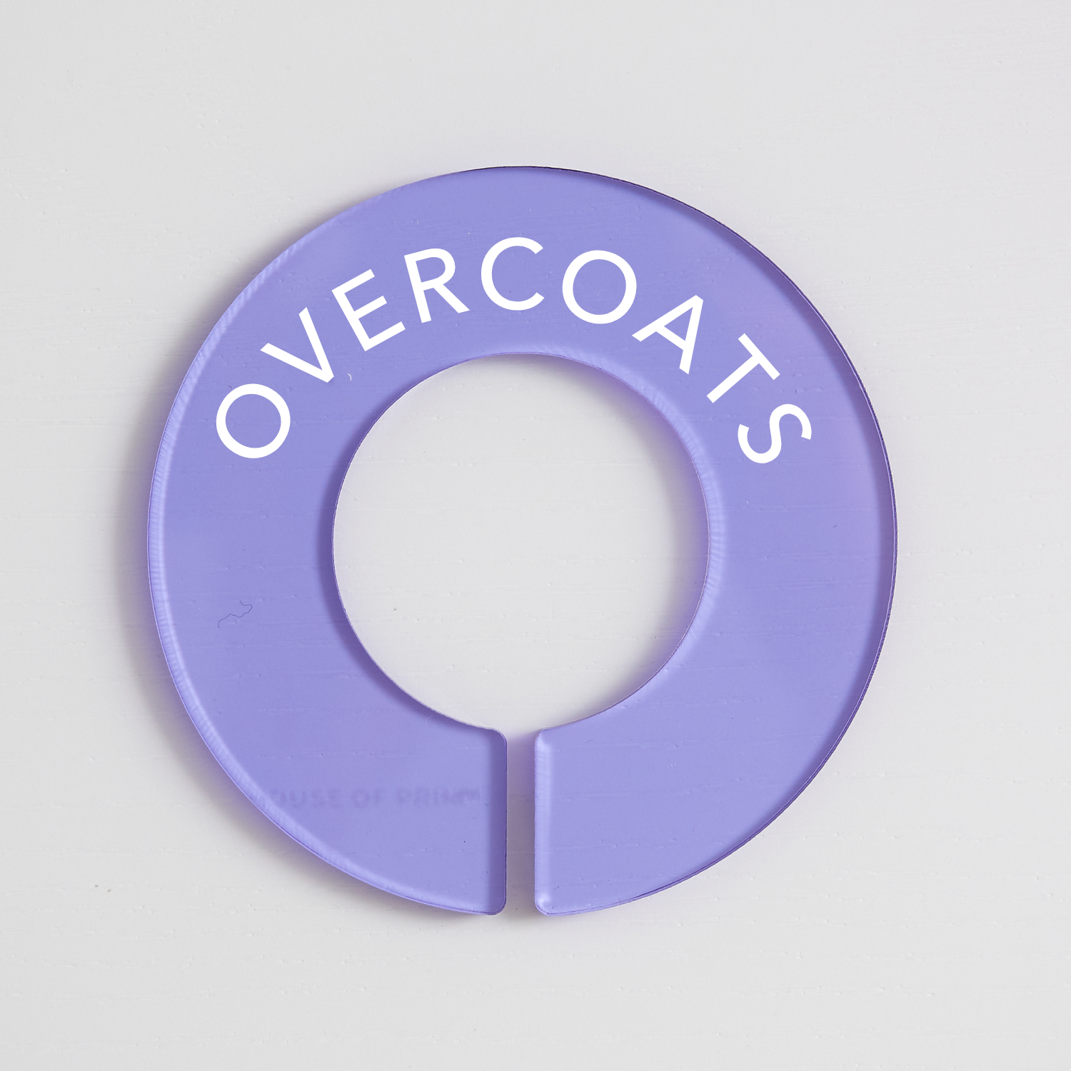 Outerwear | Circular Divider + Label