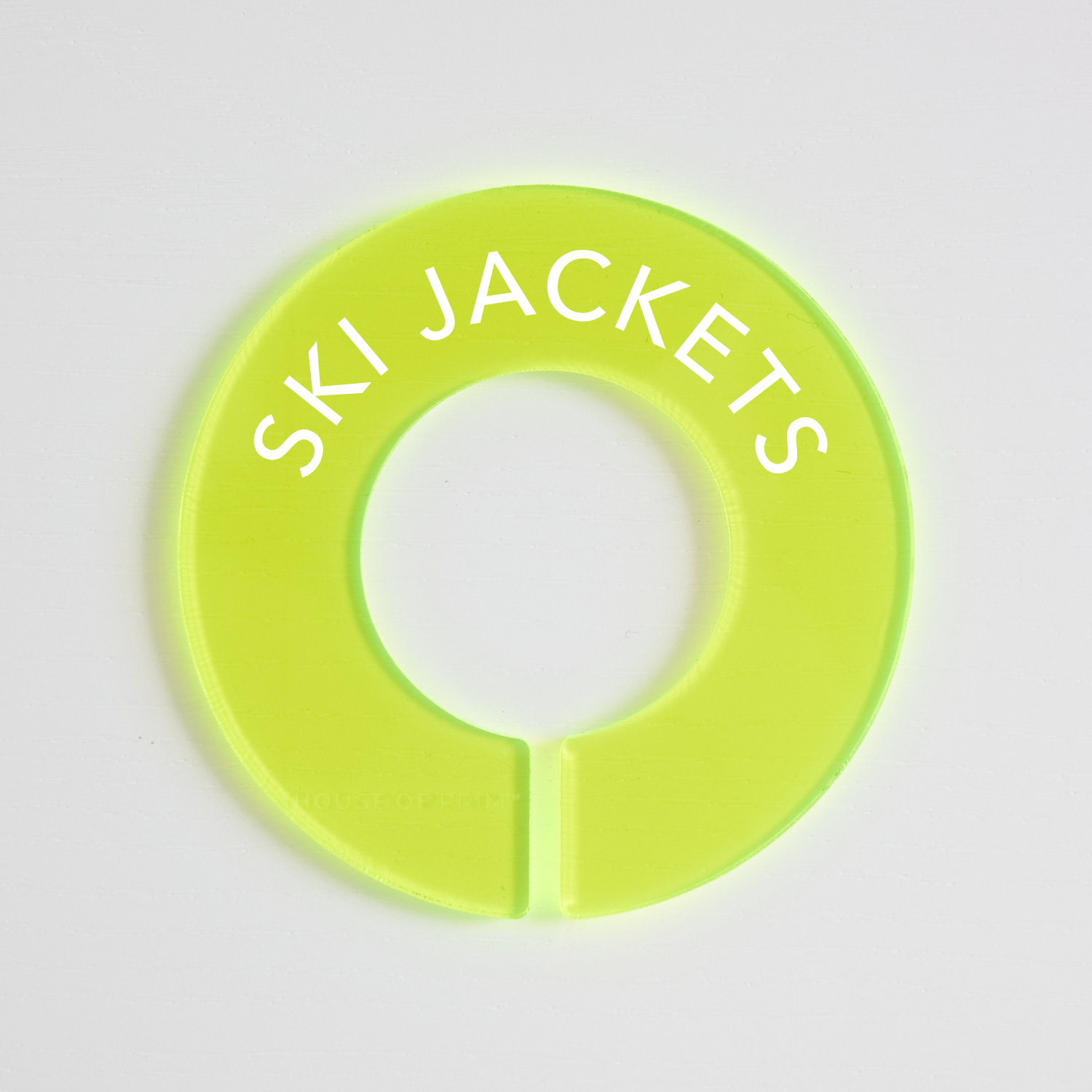 Winter & Ski | Circular Divider + Label