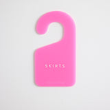 Color Acrylic Hanging Rod Divider