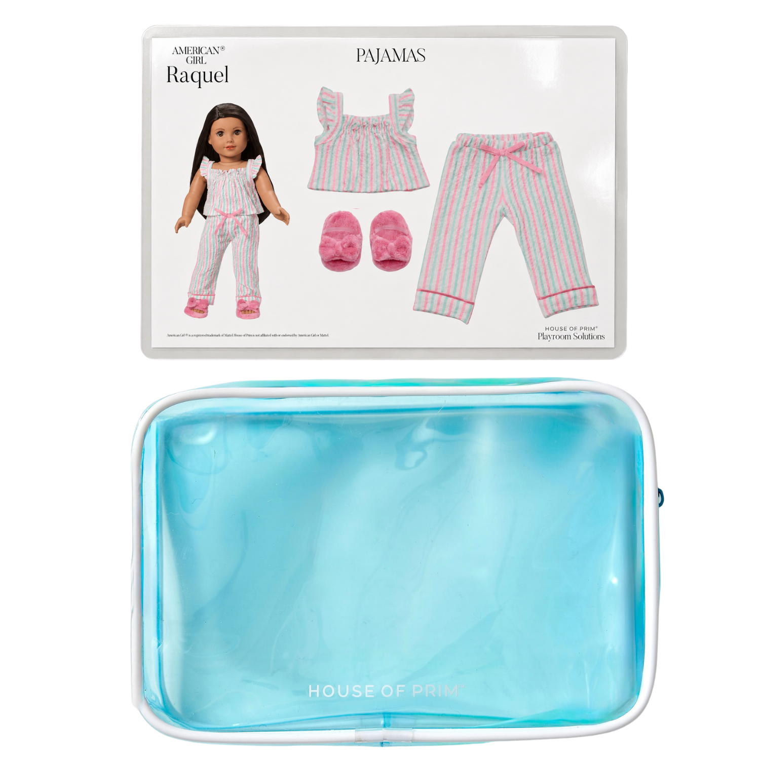 Raquel | American Girl Visual Guide + Pouches