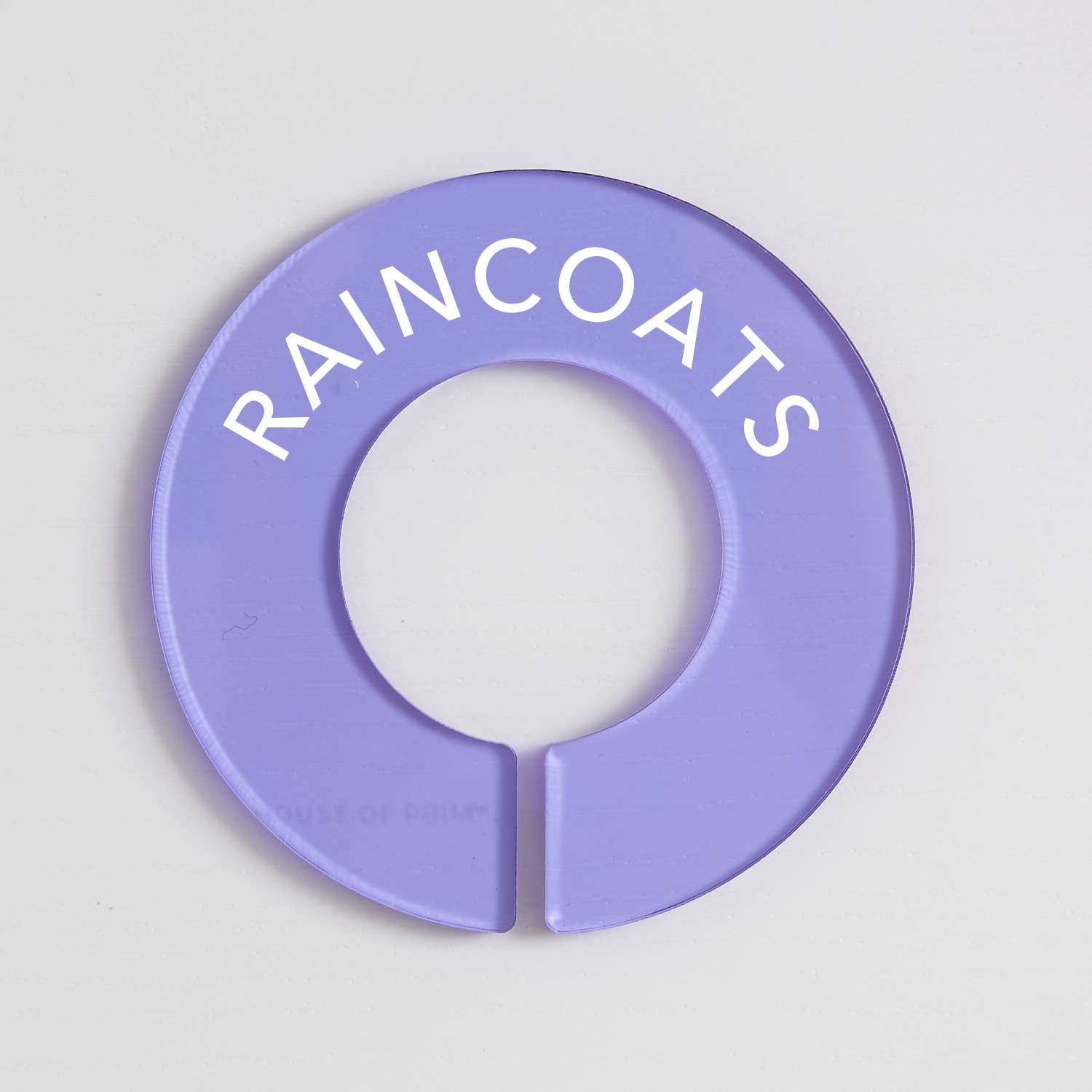 Outerwear | Circular Divider + Label