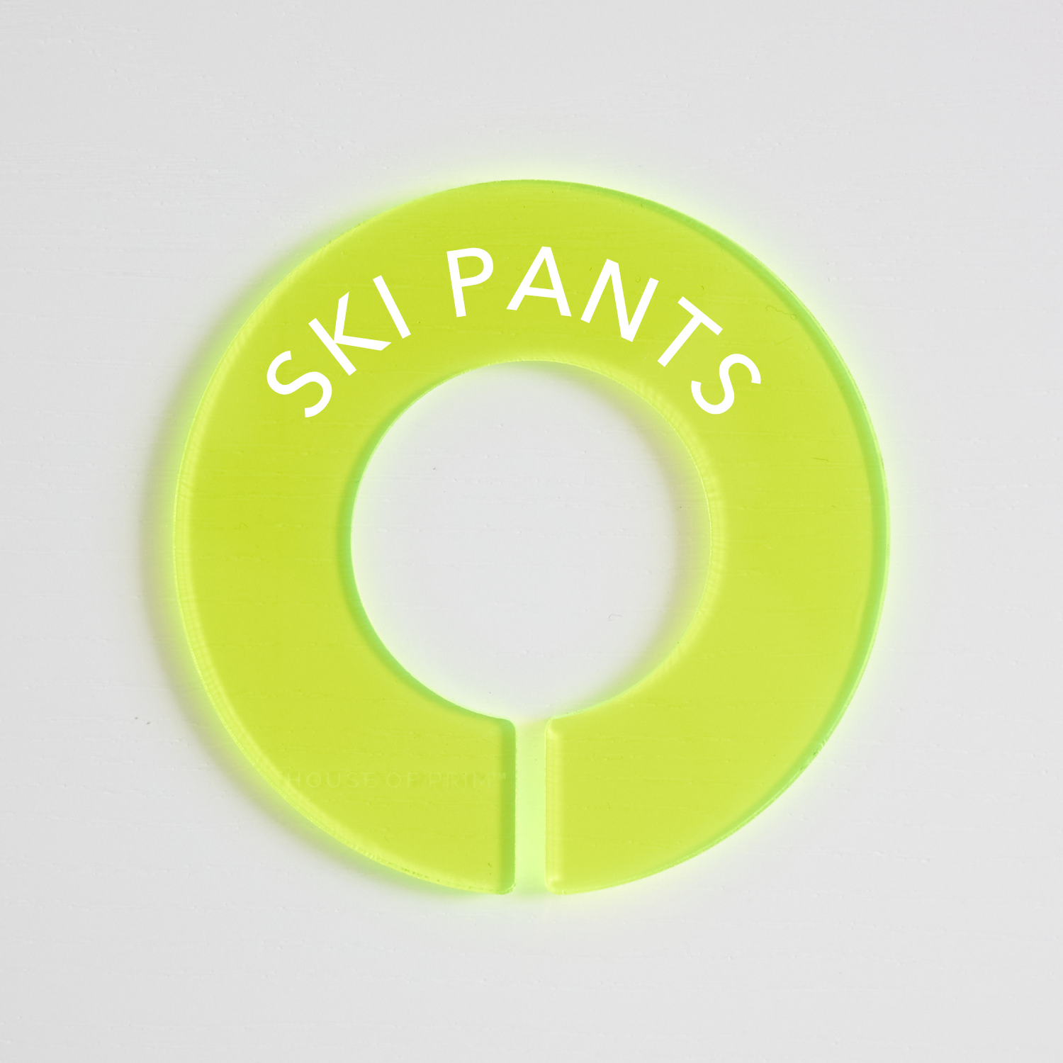 Winter & Ski | Circular Divider + Label